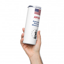 "American Patriot since 1776" Stainless steel tumbler
