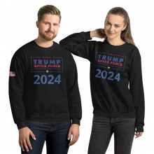 "Trump, Space Force" Gildan 18000 Unisex Sweatshirt