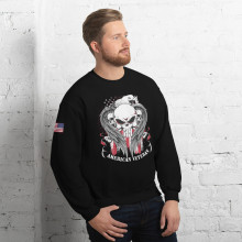 "American Veteran" Gildan 18000 Unisex Sweatshirt