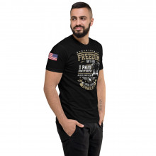 "American Freedom" Next Level 3600 Fitted Short Sleeve T-shirt