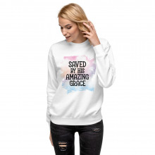 "Amazing Grace" Cotton Heritage M2480 Unisex Premium Sweatshirt