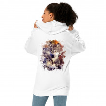 "Watercolor Wolf" Independent Trading Co. SS4500 Unisex midweight hoodie