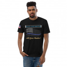 "Blue Lives Matter!" Next Level 3600 Short Sleeve T-shirt