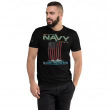 "Land, Sea or Air, Navy" Next Level 3600 Short Sleeve T-shirt