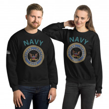 "US Navy" Gildan 18000 Unisex Sweatshirt