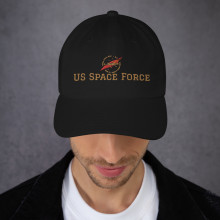 "US Space Force" Dad hat