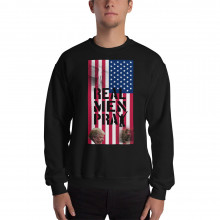 "Real Men Pray" Unisex Sweatshirt