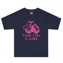 "Fight like a Girl" Men's Champion T-Shirt
