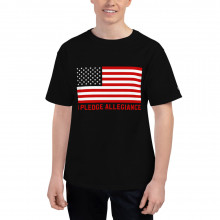 Pledge Allegiance" Men's Champion T-Shirt