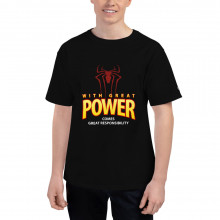 "With Great Power" Men's Champion T-Shirt