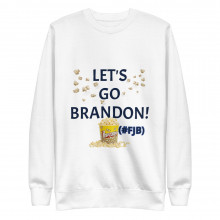 "Let's Go Brandon" Cotton Heritage Unisex Fleece Pullover